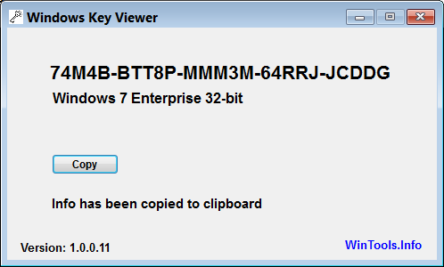 windows 7 32 bit keys